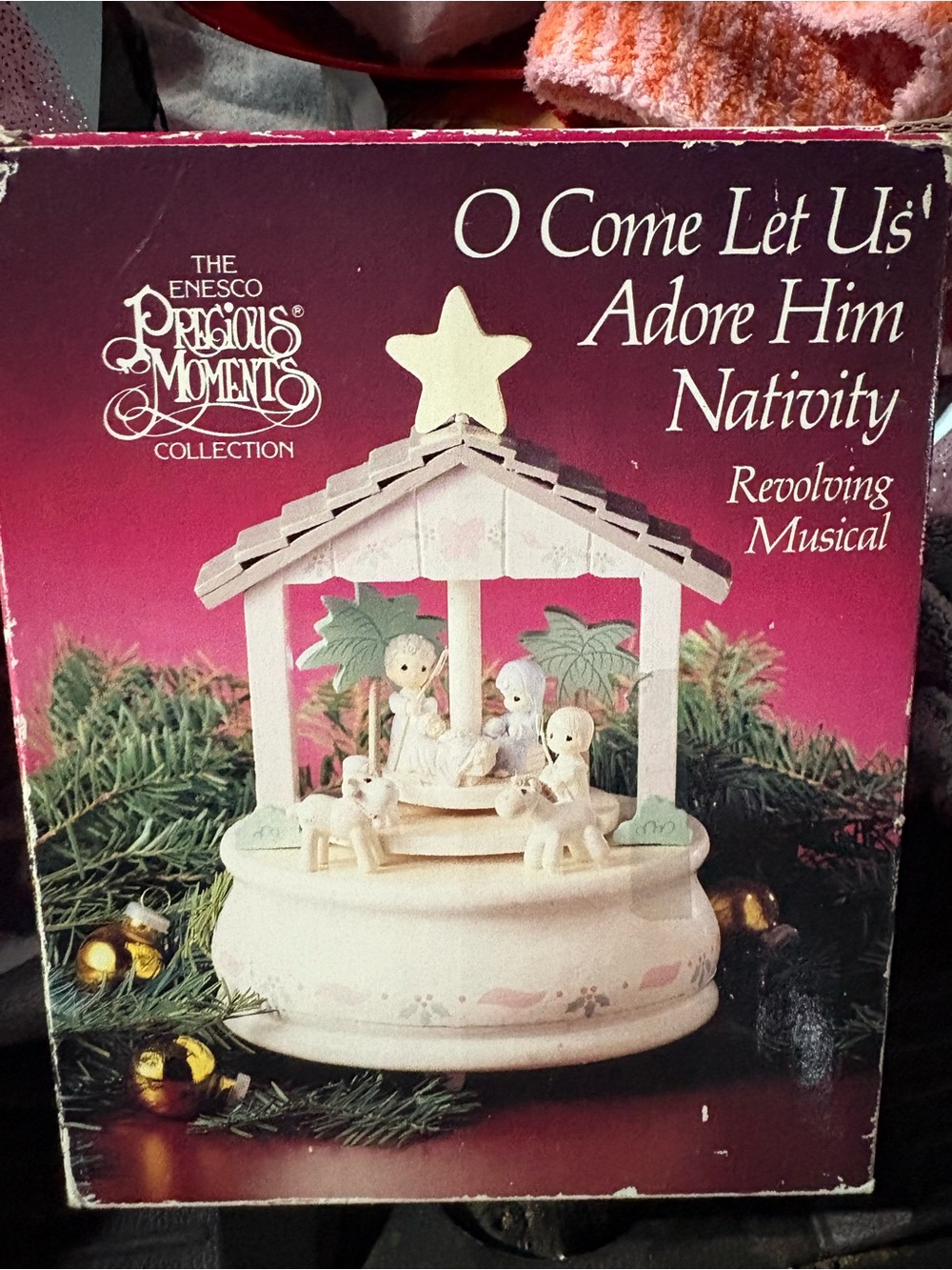 Vintage Precious Moments nativity set